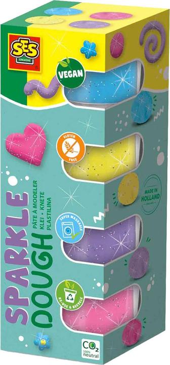 Produktbild Ses Feel Good Clay - Sparkle, 4x90gr