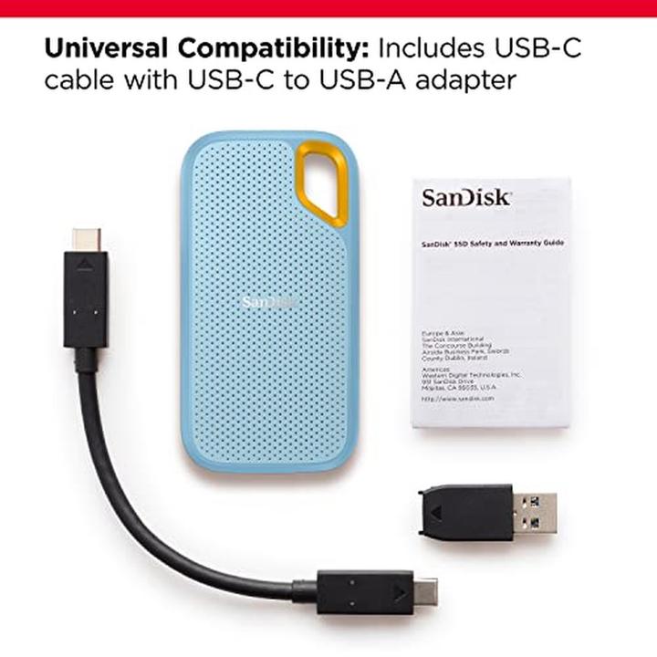 Immagine prodotto SANDISK Extreme Solid state-drev 1TB USB 3.2 Gen 2 (1 TB)