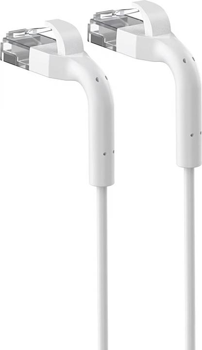 Produktbild Extralink Cat.6 U/FTP Patch Cord 0.5m 1Gbps White, Copper Network Cable, Flexible End (U/FTP, CAT6, 0.50 m)