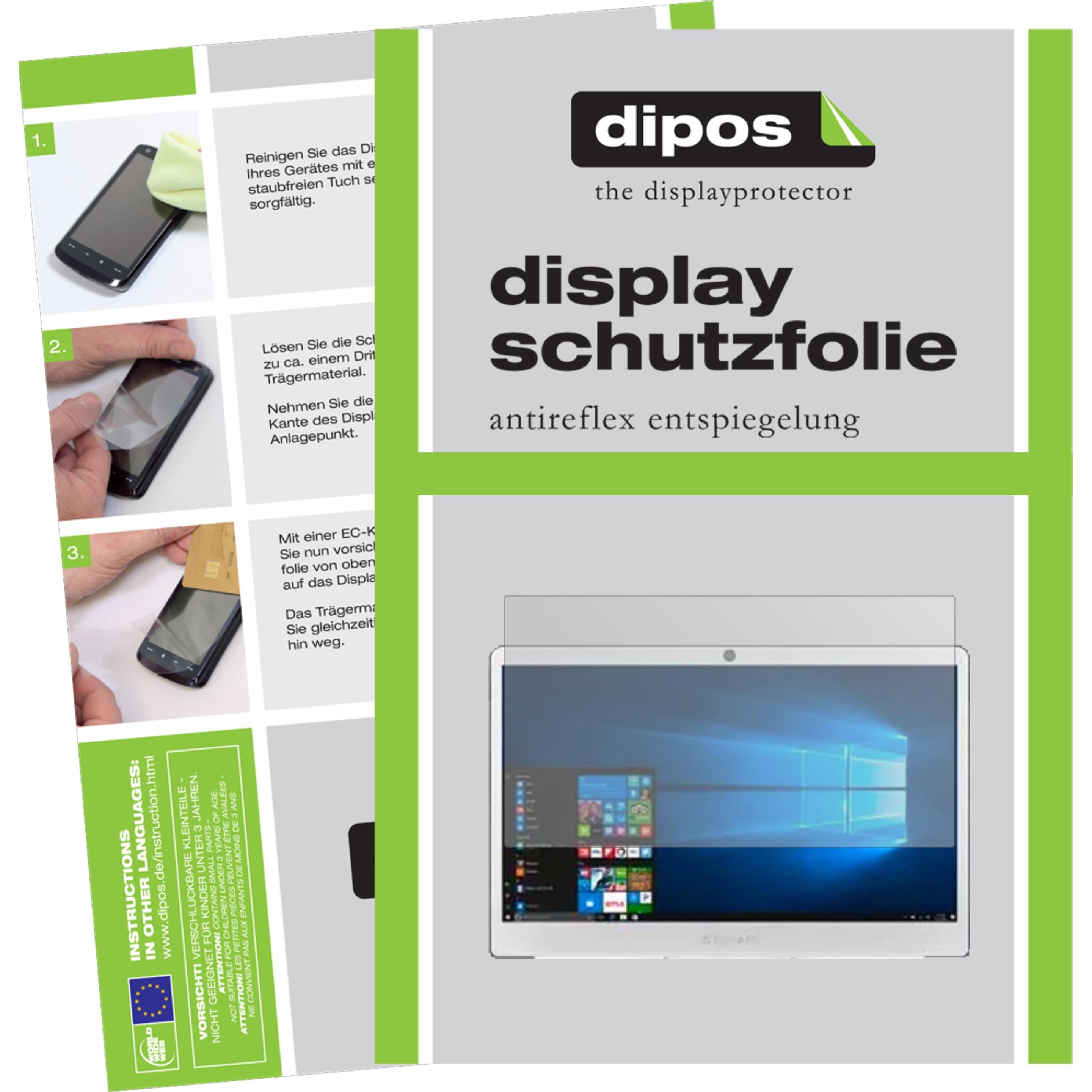 Dipos Displayschutzfolie Antireflex (2 Stück, Teclast Tbook F7), Tablet Schutzfolie
