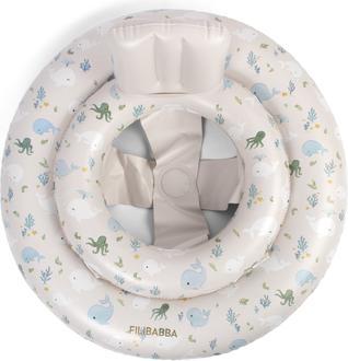 Actual product image Filibabba Babybadering Alfie – Christian's Whale Tales