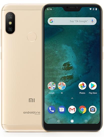 Produktbild Xiaomi Mi A2 Lite (32 GB, Gold, 5.84", Hybrid Dual SIM, 4G)