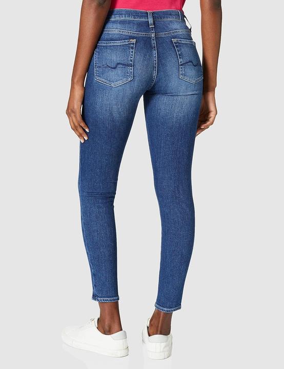 Productafbeelding 7 For All Mankind Dames Skinny Crop Slim Illusion Eloquent (24)