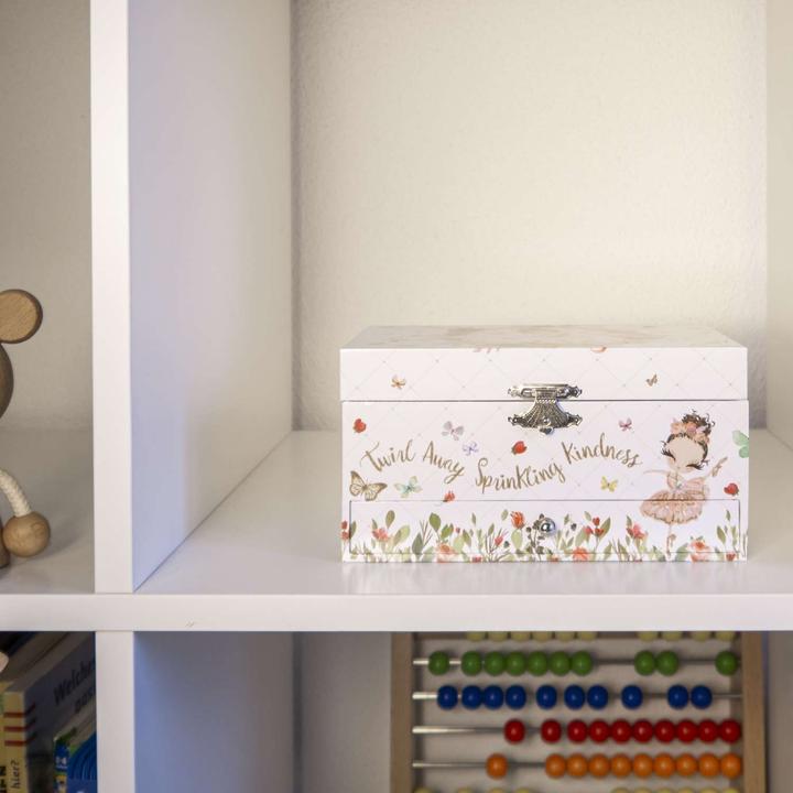 Produktbild Intirilife Schmuckschatulle mit Spieluhr und Musik für Kinder