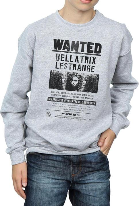 Immagine prodotto Bellatrix Lestrange Wanted Felpa Ragazzi (140, 146)