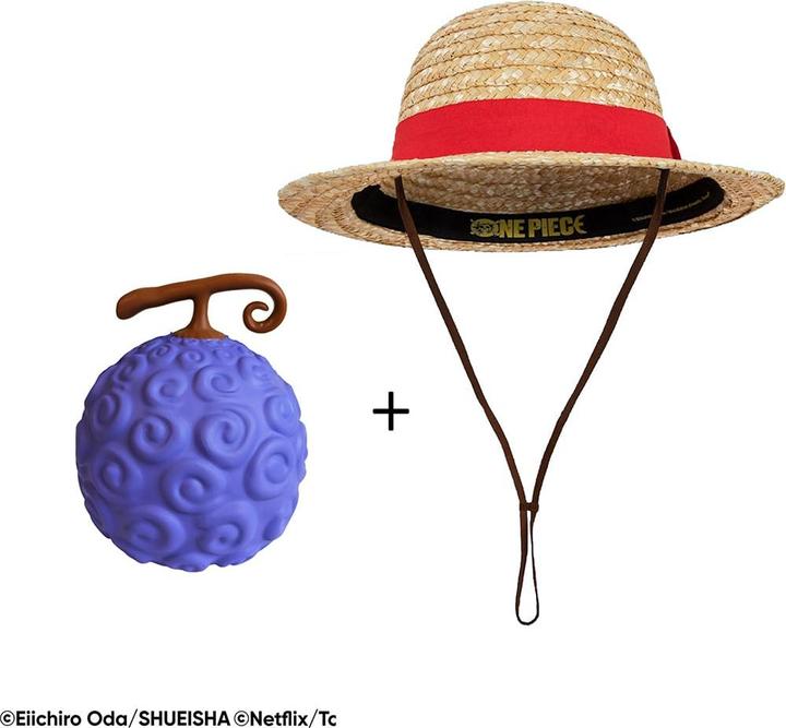 Cinereplicas Gift Set 2 in 1 One Piece Luffy (Silber)