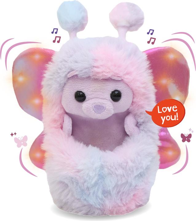 Produktbild Spectron Curlimals Flutter Wonders Pink Interaktives Plüschtier (16 cm)
