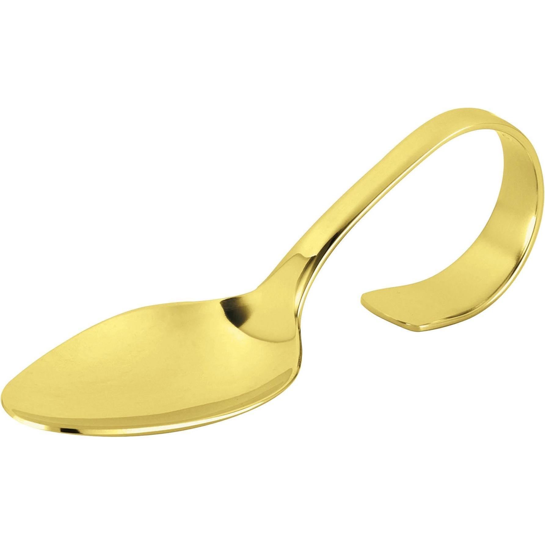 Paderno Fingerfood-Löffel 12 cm 1 Stück, Gold, Besteck, Gold