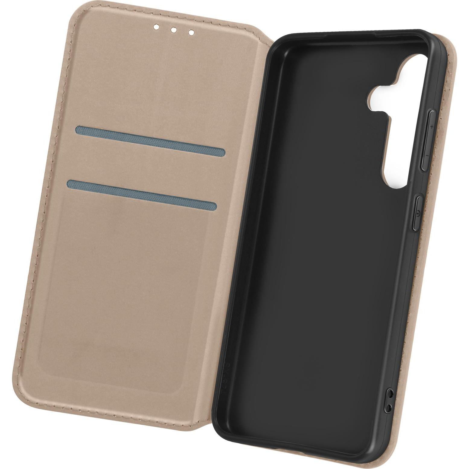 Avizar Classic Edition, Backcover mit Magnetklappe Series (Samsung Galaxy S24+), Smartphone Hülle, Gelb