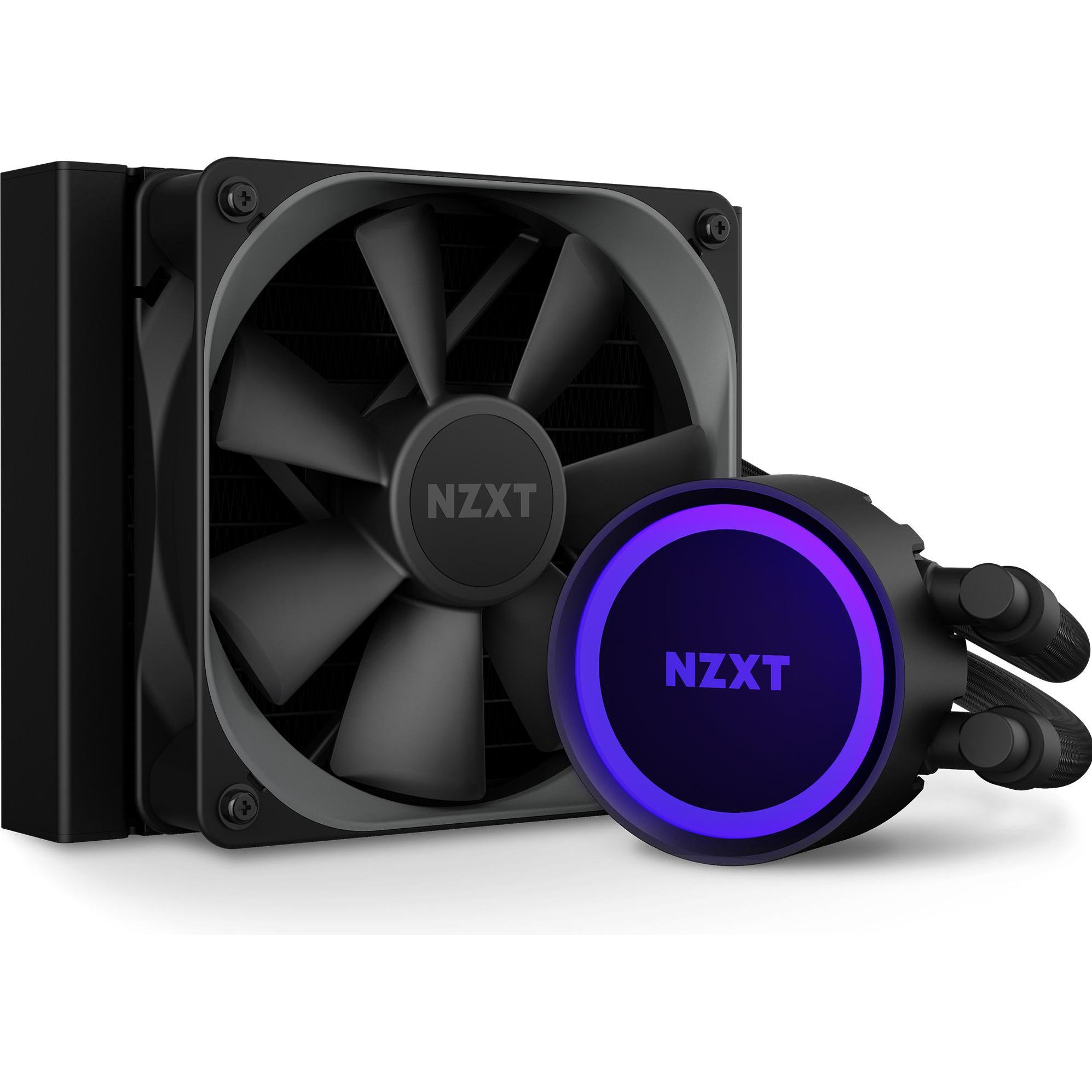 NZXT Kraken 120, CPU Wasserkühler, Schwarz