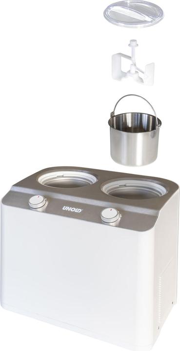 Actual product image Essge Unold 48830 Ice cream maker Doppio bianco (EU plug)