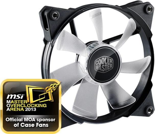 Actual product image Cooler Master Jetflo 120 White LED PWM (120 mm)