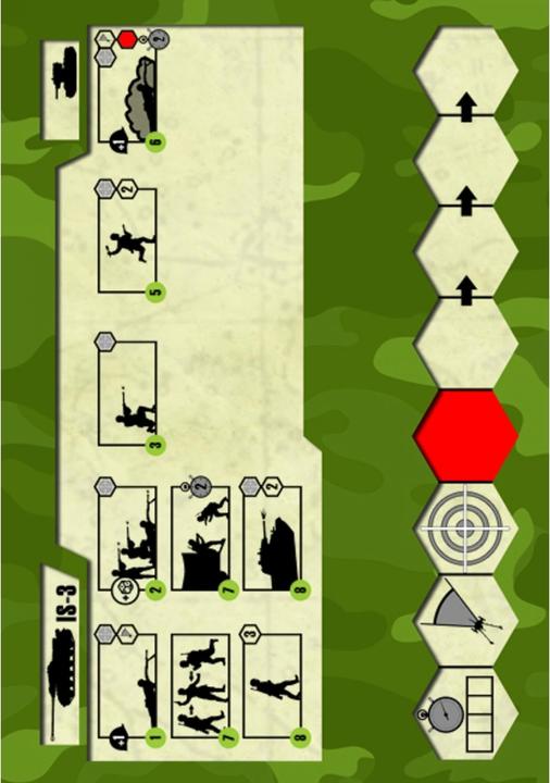 Actual product image 1:100 Soviet Heavy Tank IS-3