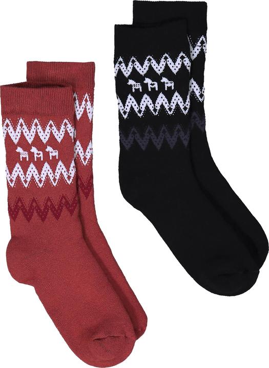 Produktbild Ulla Popken Socken, 2er-Pack, Norwegermuster (2er Pack, 50/56)
