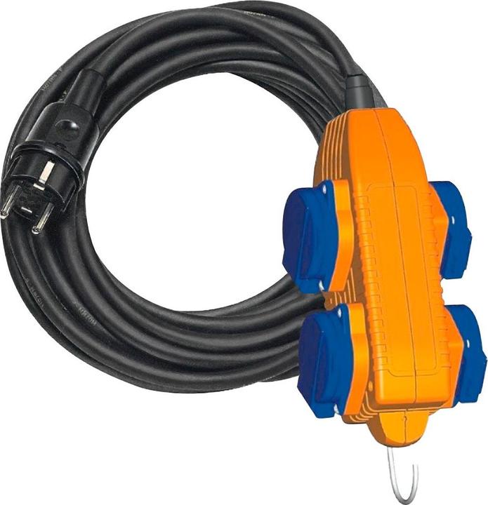 Produktbild Brennenstuhl Baustellenkabel mit Powerblock H07RN-F3G1,5 (10 m)