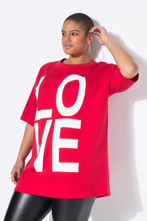 Immagine prodotto Studio Untold T-shirt dal taglio oversize con LOVE e mezze maniche (50, 52)