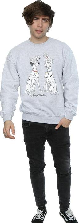 Produktbild Disney 101 Dalmatians Classic Pongo And Perdita Sweatshirt (XL)