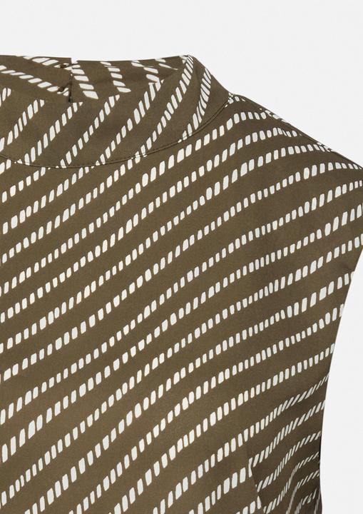 Produktbild Comma Bluse Chiffonbluse mit subtiler Power Schulter im Allover Print (42)