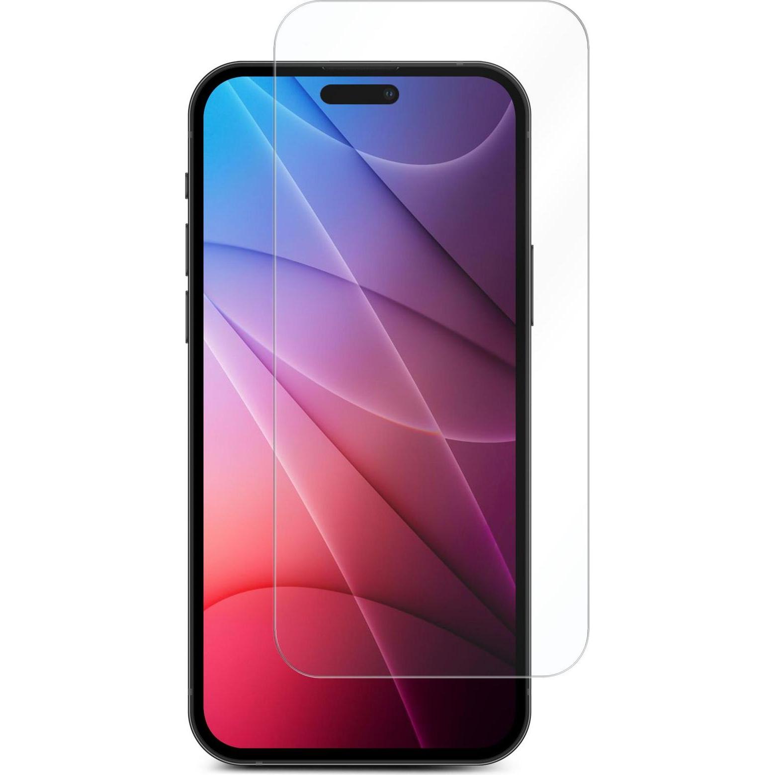 eSTUFF Apple iPhone 14 Pro Clear (1 Stück, Apple iPhone 14 Pro), Smartphone Schutzfolie, Transparent