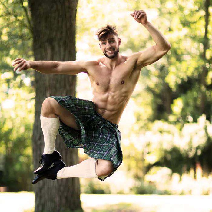 Immagine prodotto Boland Tartan Skirt : Kilt da uomo (Taglia unica)