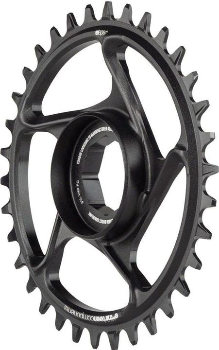 Produktbild e*13 e*spec Direct Mount Kettenblatt, 34 Z., TQ, 55mm Kettenlinie, black (34)