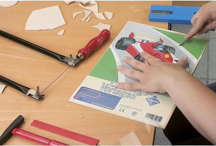 Actual product image Pebaro Fretwork Template Rocket