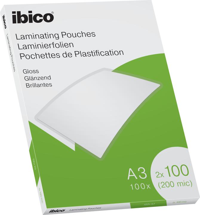 Ibico Feuille de plastification (A3, 100 pièce(s), 100 µm)