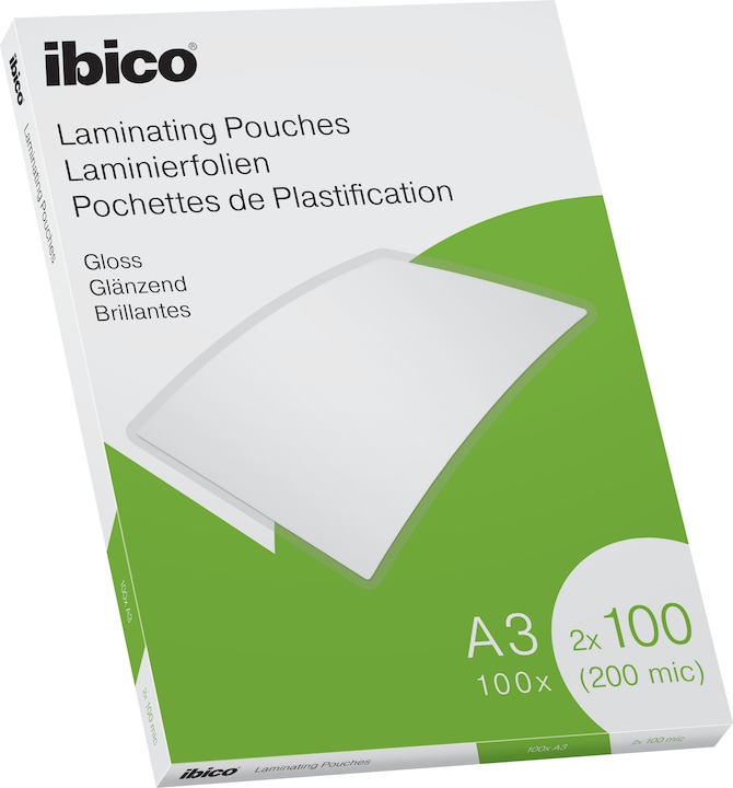 Ibico Laminierfolie (A3, 100 Stück, 100 µm)