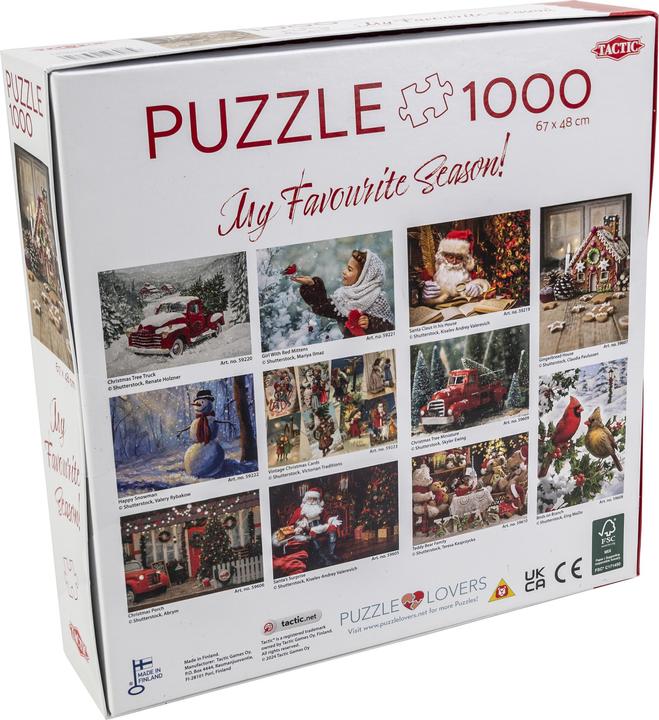 Immagine prodotto Tactic Puzzle 1000 Lebkuchenhaus (1000 pezzi)