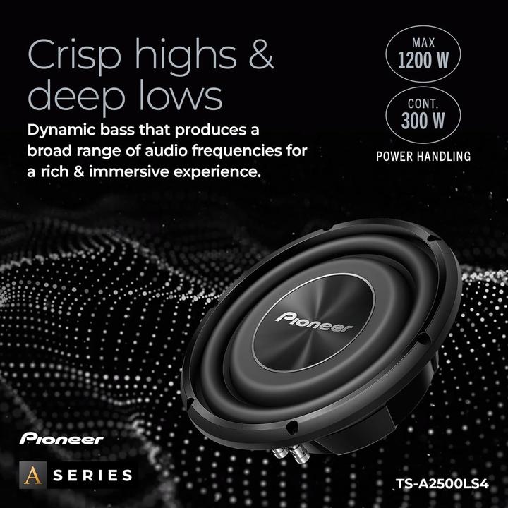 Actual product image Pioneer TS-A2500LS4 (1200 W)