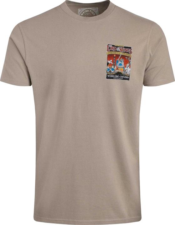 Actual product image Weird Fish Mens The Lord Of The Wings RSPB Collaboration Back Print T-Shirt (4XL)