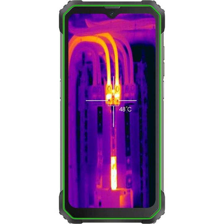 Blackview BL8800 Pro 5G (FLIR - 6.58"-Display - 128 GB, 8 GB RAM) Grün (128 GB, Vert, 6.58"), Smartphone, Grün