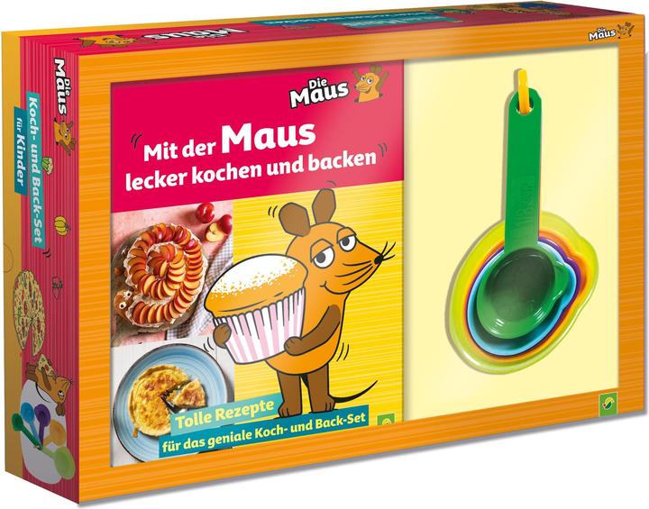 Mit der Maus lecker kochen und backen (Deutsch, Schwager & Steinlein Verlag, 2023)