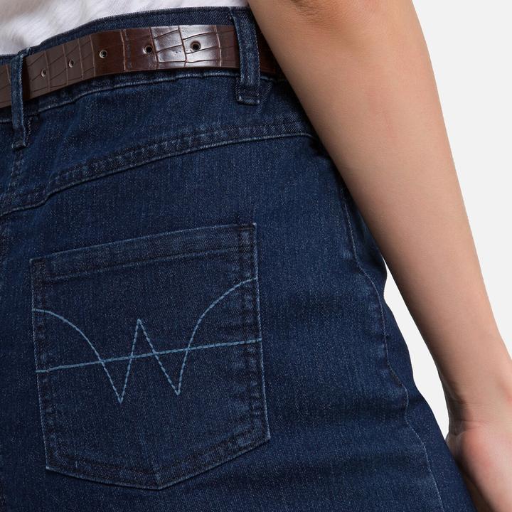 Image du produit Anne Weyburn Jupe en jean en denim stretch (38)