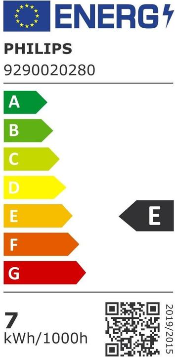 Energie-Label Philips Spot (GU10, 4.60 W, 355 lm, 1 x, F)