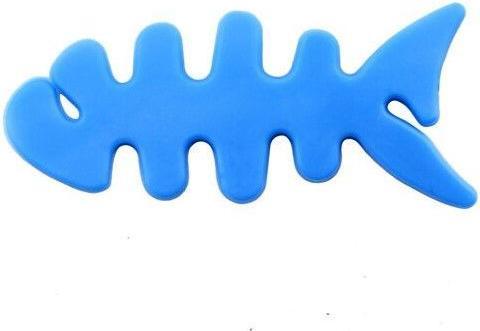 Produktbild Hurtel Fish-shaped headphone cable wrap - blue