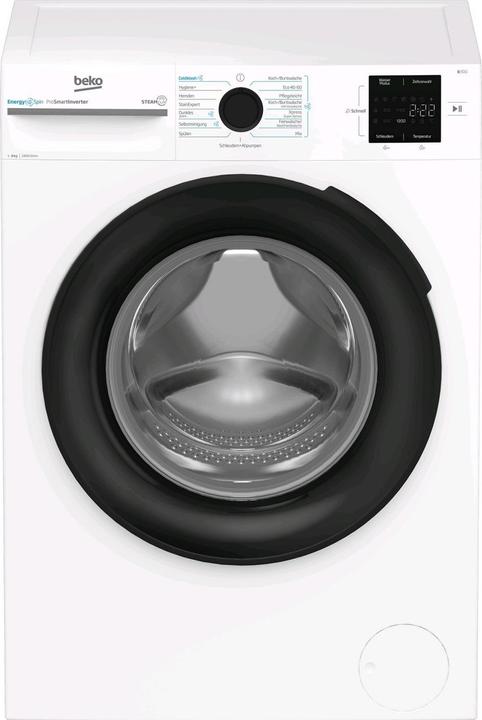 Beko Lave-linge BM3WFU3841X 8kg A wh (8 kg, Gauche)