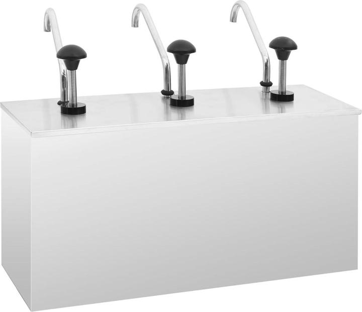 Diverse Hardware Saucen-Spender Edelstahl 3 x 3,5 L