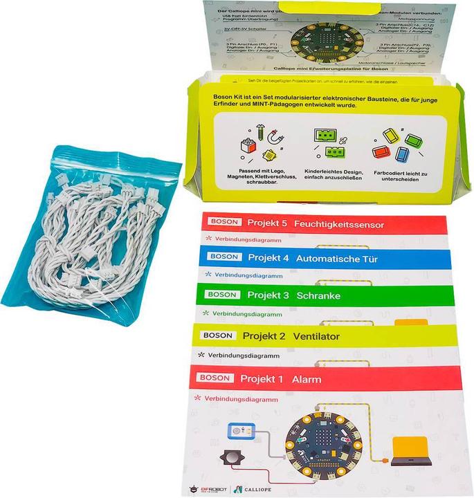 Actual product image Calliope Starter Kit DFRobot Boson