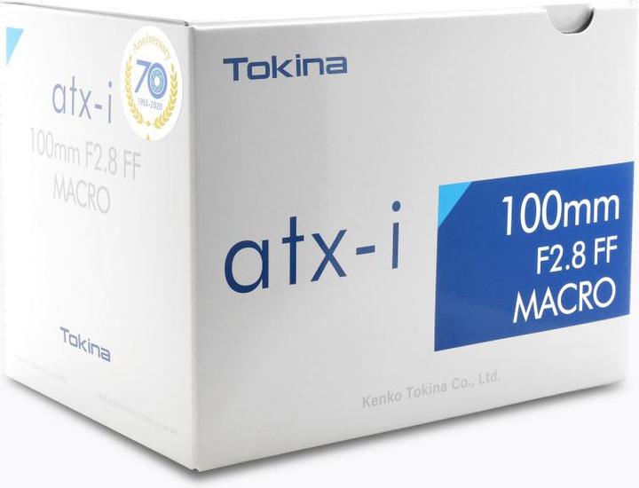 Immagine prodotto Tokina atx-i 100mm f/2.8 Plus Nikon F (Nikon F, Full frame)