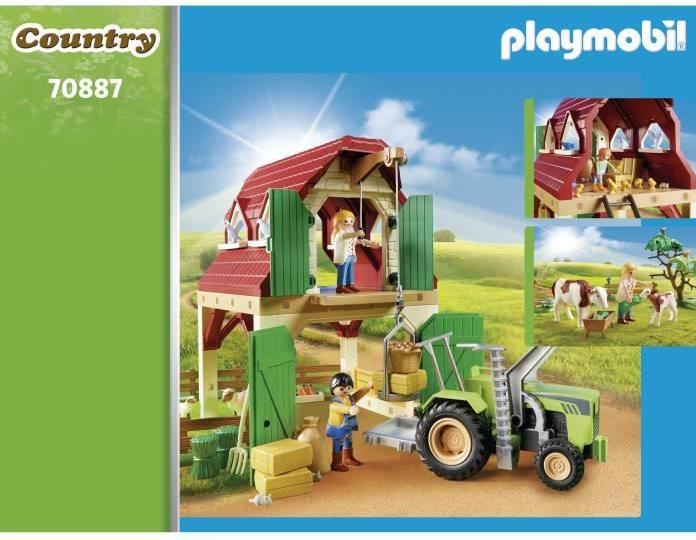 Actual product image Playmobil Farm with small animal breeding (70887, Playmobil Country)
