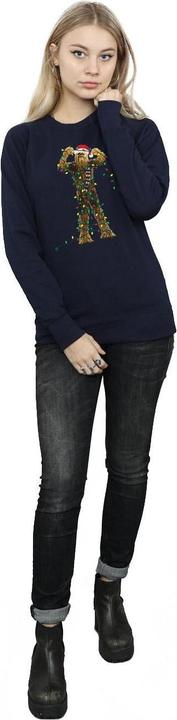 Immagine prodotto Star Wars Chewbacca Christmas Lights Felpa Donna (XXL)