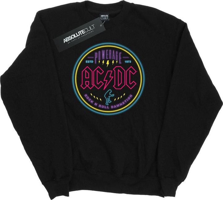 Produktbild AC/DC Kreis Neon Baumwolle Sweatshirt (S)