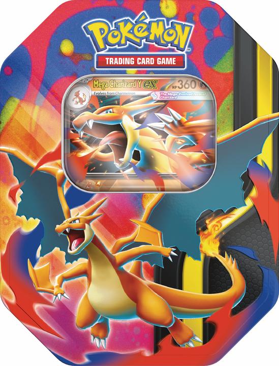 Produktbild Pokémon Mega Charizard ex Tin EN (Englisch, Box Set & Collection)