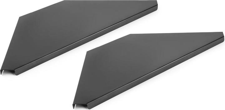 Vonyx DJ Booth DBC2 Platte 2er-Set, Schwarz