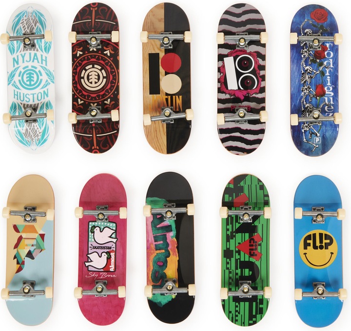 Actual product image Spin Master Tech Deck - DLX Pro Fingerboard Set of 10