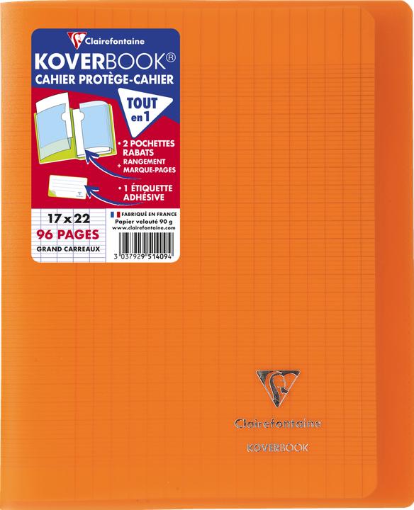 Clairefontaine Koverbook (Speziallineatur, Harter Einband)