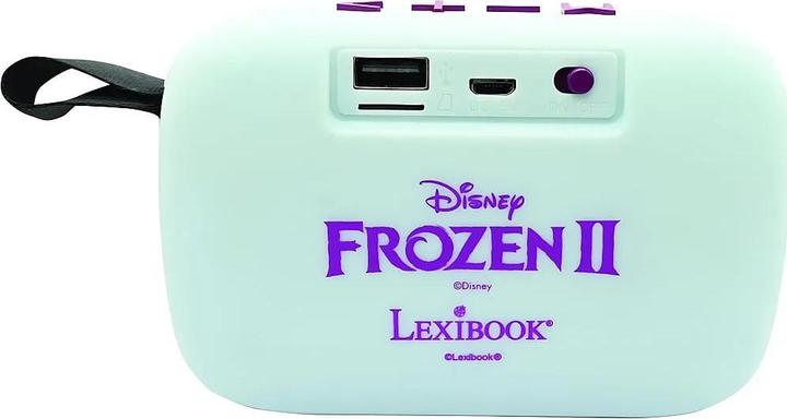 Image du produit Lexibook Disney Frozen Radio Speaker Bluetooth portable avec finition en tissu (BT018FZ)
