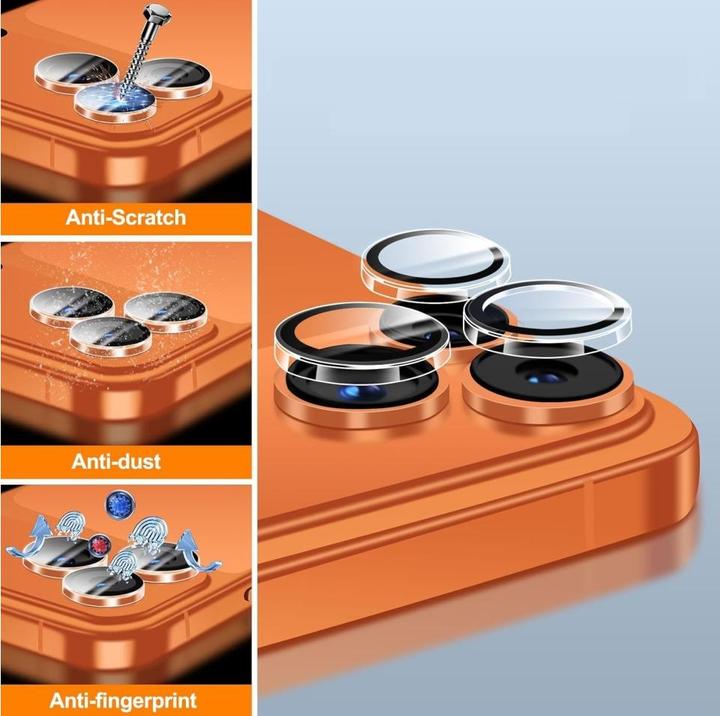 Actual product image Screenguard Kameraschutz Apple iPhone 17 Pro Lens Protector (Apple iPhone 17 Pro)