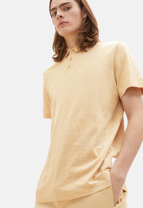 Actual product image Tom Tailor Polo shirt Short sleeve shirt with polo collar striped (XL)